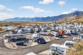 Aerial View of Silver City RV Resort