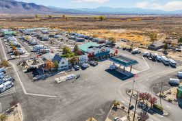 View of the RV Sites in Silver City RV Resort.
