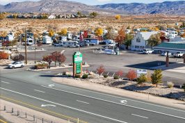 View of the Silver City Resort RV Park